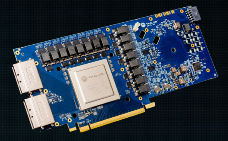 В 10 раз быстрее топовых решений Nvidia и в 20 раз дешевле: канадский стартап Taalas создал оригинальный ускоритель для ИИ, в котором нейросеть &laquo;впаяна&raquo; в кремний